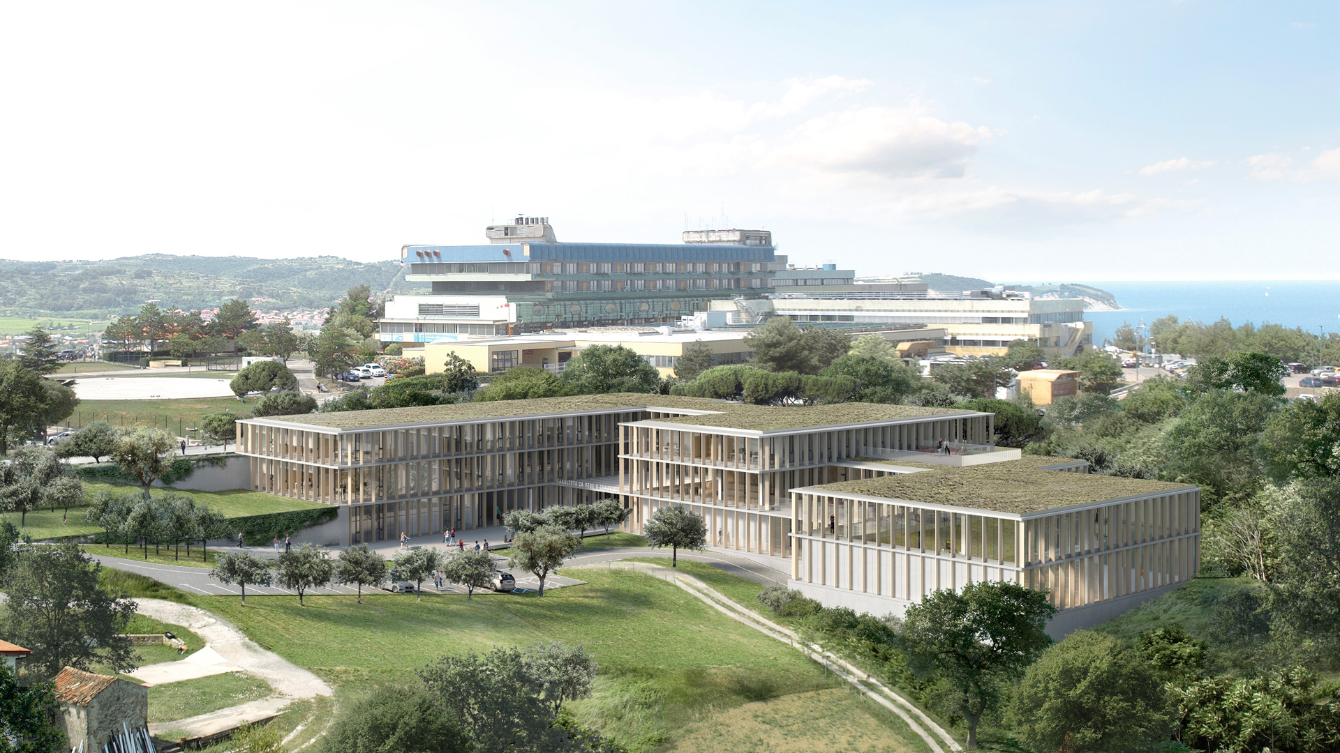 FACULTY OF HEALTH SCIENCES, University research and teaching building, Izola, Architecture, Studio Sadar